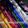 10 PCS Random Colors 1mm Width Flashabou Tinsel Flat Mylar