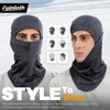 Fuinloth Ski Mask Balaclava Pro, Cold Weather Windproof Thermal Shiesty