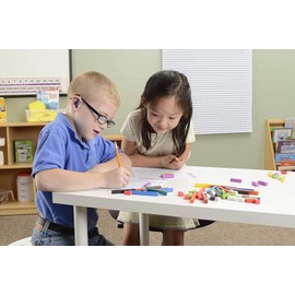 hand2mind Centimeter Cubes, Plastic Cubes, Connecting Cubes, Math Manipulatives, Counting Cubes for Kids Math, Math Cubes, Math Counters, Elementary Teacher Must Haves (Set of 500)