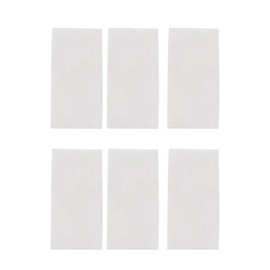 6pcs Rectangle CPAP Replacement Filter Cotton Respirator Particle Dust Filter for M/P Series (4.2 x 2.2cm)