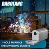 Dabolang 24 Pcs Weld on Tabs with Holes, Weld on