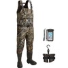 TIDEWE Hunting Wader, 5mm Neoprene Fleece-Lined Chest Waders with 1600