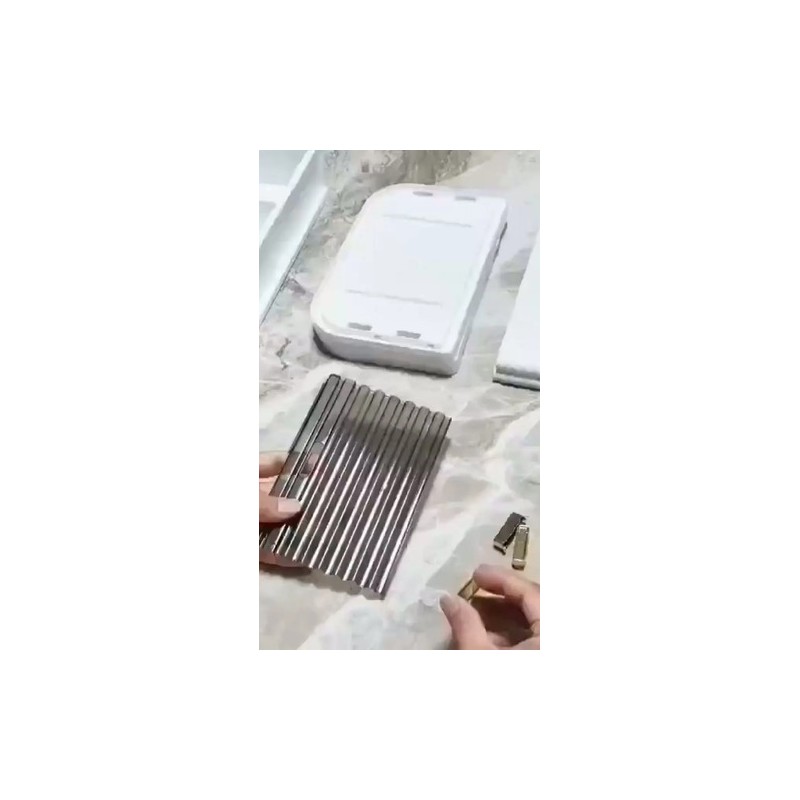 Organizador De Maquillaje 3 Capas Con Puerta Transparente