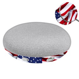 MightySkins Skin Compatible with Google Home Mini - Patriot | Protective, Durable, and Unique Vinyl Decal wrap Cover | Easy to Apply, Remove, and Change Styles | Made in The USA