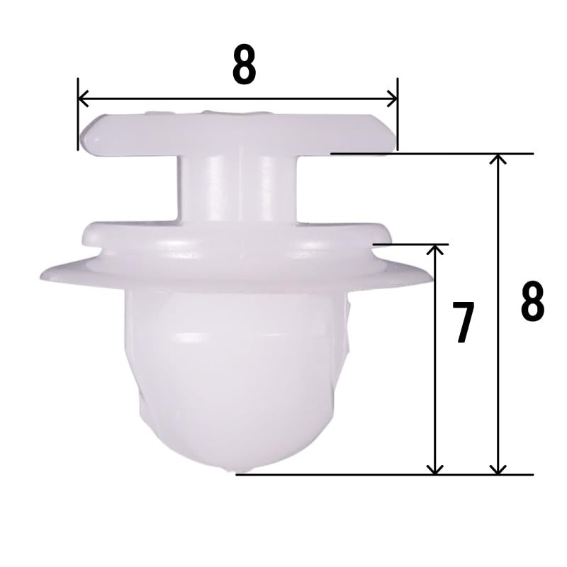 10 Pcs Lining Clip Back Door Hinge Cover Clip Suzuki
