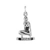jewellerybox Sterling Silver Virgo Virgin Charm