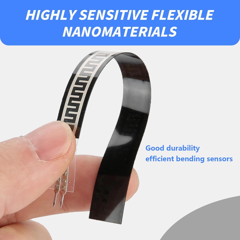 Luatoxry Flex Sensor, ZD10-100 Thin Film Force Sensitive Resistor, -20-60℃
