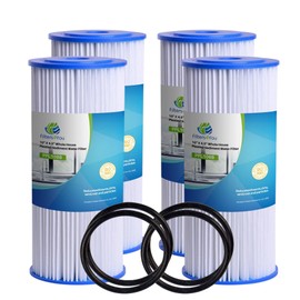 Compatible Filters for GXWH30C, GXWH35F, GXWH40L Replacement Pleated Filter Cartridges, WS03X10039 Replacement O-Rings