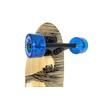 Alterskate Longboard Cruiser 65mm 78a Wheels (Translucent Blue)