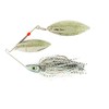 Nichols señuelos pulsador escama de Metal Doble Sauce spinnerbait, Green