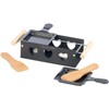 Rosenstein & Söhne Raclette without electricity: set of 4 tea