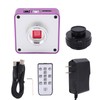 2K 51MP Industrial Digital Microscope Camera 0.5X CMount Lens for