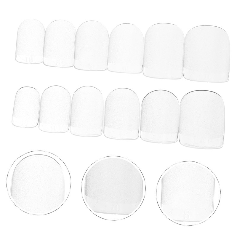 Healvian Stylish Press-on Nails 504pcs Short False Nails Full Coverage