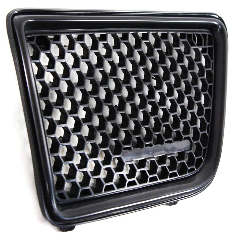 Evan-Fischer Grille Assembly Compatible with 1992-1995 Pontiac Grand Am Black