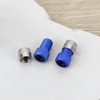 SG Store 10pcs Presta Valve Adapter with Caps, Aluminum Alloy,