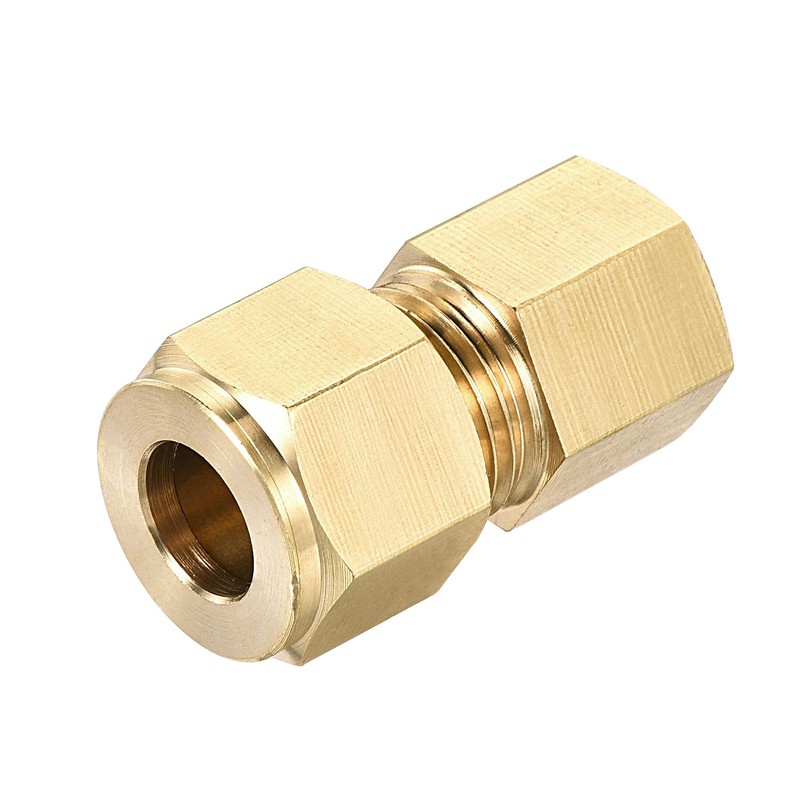 sourcing map Compression Tube Fitting G1/4 Female Thread x 10mm