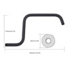 Shower Arm Stainless Steel Shower Arm with Flange S Shape