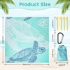 Zocipro Large Beach Blanket, 210 x 200cm Picnic Blanket for