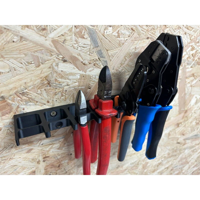 Pliers Wall Mount Space for 7 Pliers Tool Wall Mounting