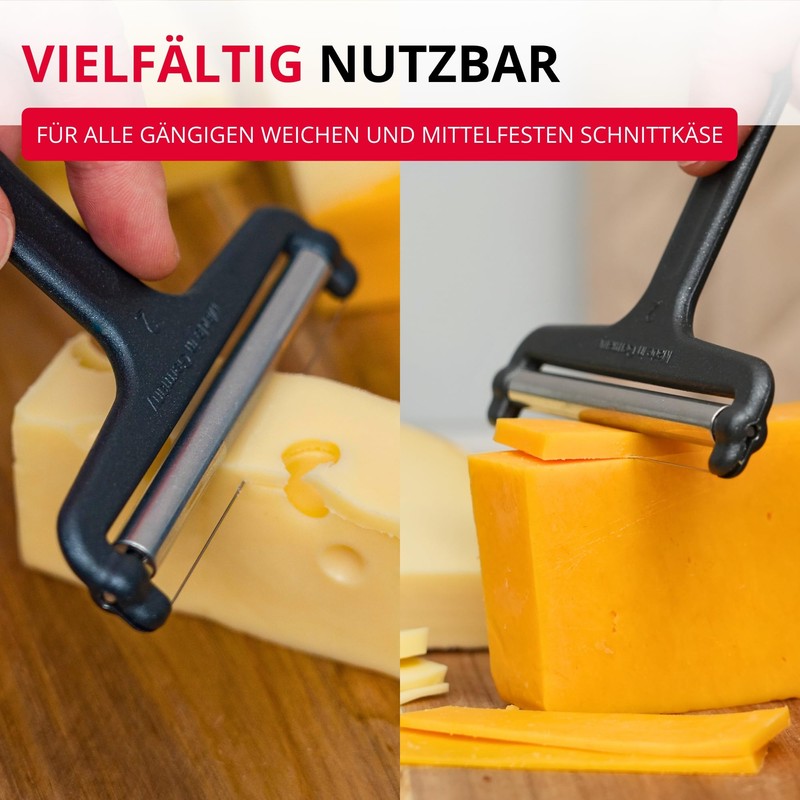 Westmark Cheese Cutter - Rotary Cutter with Adjustable Cutting Thickness