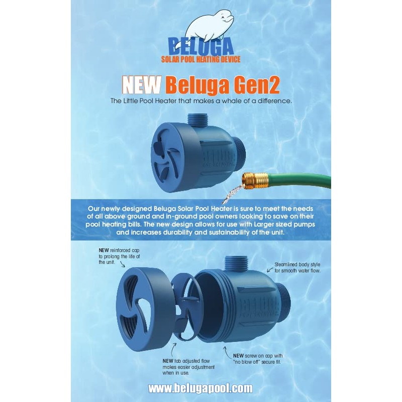 Beluga Solar Pool Heating Device Gen 2