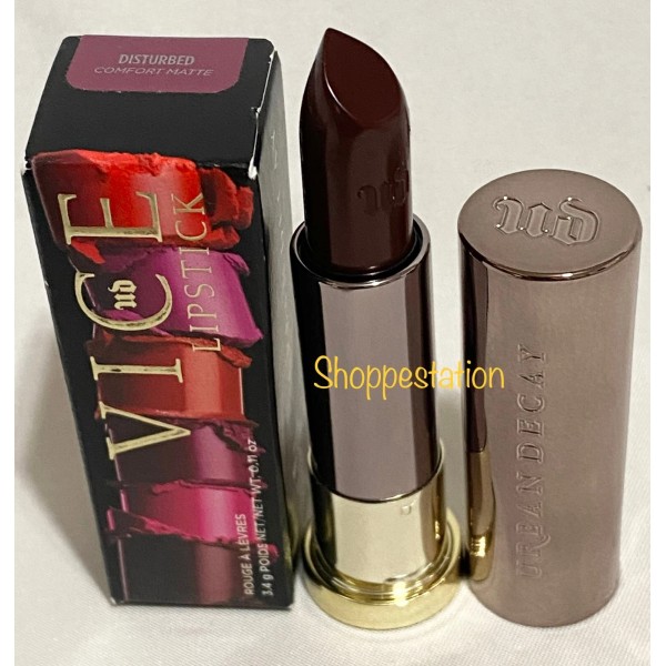Urban Decay Vice Lipstick Shade DISTURBED Comfort Matte .11oz /