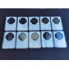 10Pcs Coin Slab Snap Display Holder Storage 34mm Fit For