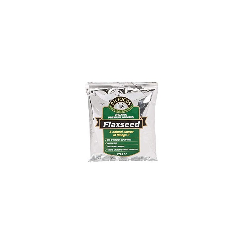 Prewetts Organic Premium Ground Flaxseed - 175G (Pack of 1)