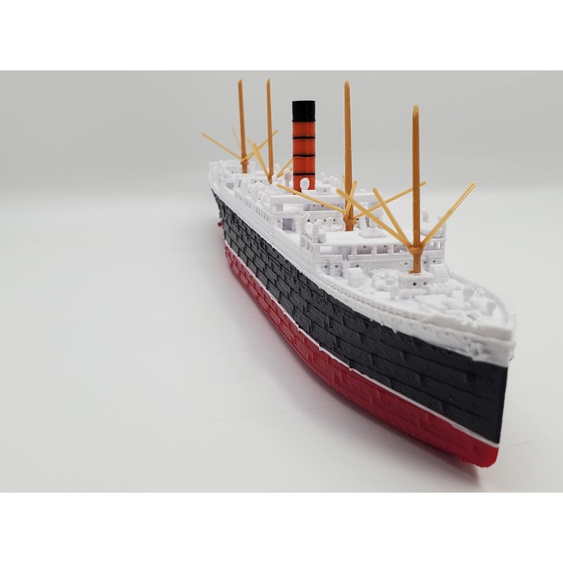 Generic RMS Carpathia Model - Highly Detailed Replica, Historically Accurate,