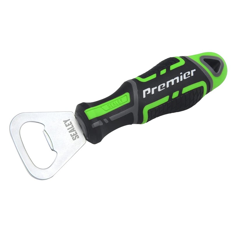 Sealey AK4368HV Gripmax Bottle Opener - Hi-Vis Green
