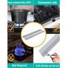 Silicone Gas Cooktop Strip Set, Kitchen Counter Gap Seal, Stain