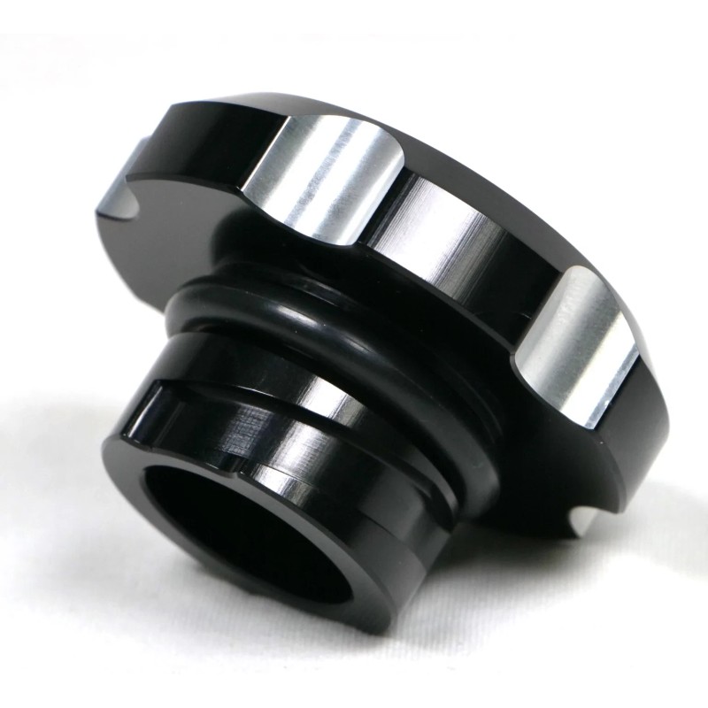 BackWoods Diesel BWD Black Billet Aluminum Oil Cap for Ford