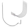 MIHUYAN Picture Hanger Super Hook 30PCS,High-Quality Steel Picture Hanger Hercules