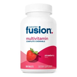 Multivitamínico Bariatric Fusion Masticable 120 Tabletas Vitaminas Minerales B12 Hierro                                                               