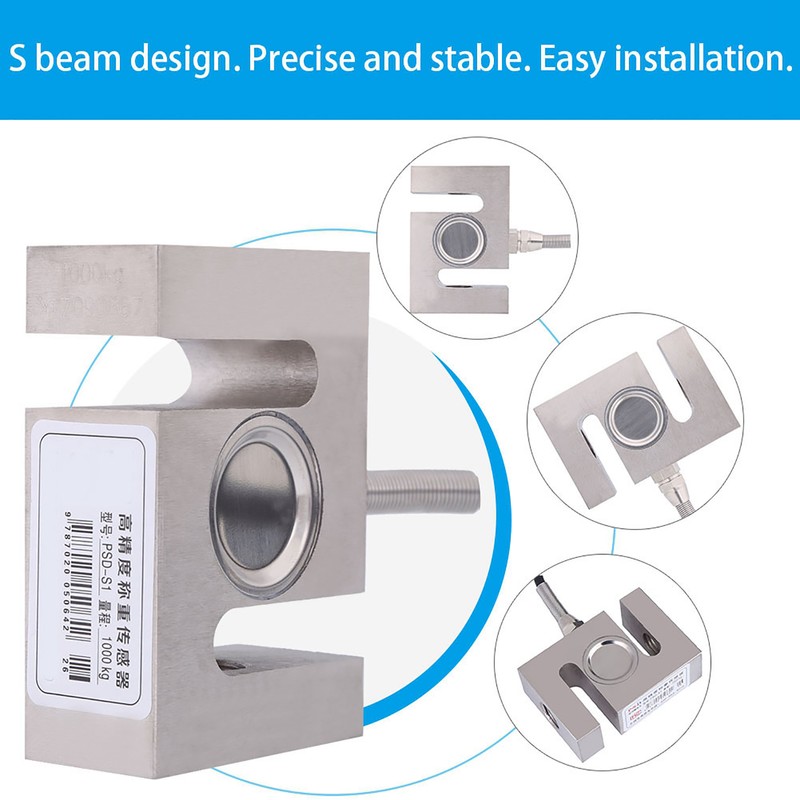 S TYPE High Precision Metal Load Cell Scale Weighting Sensor