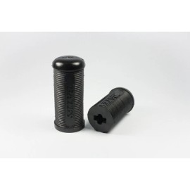 Bates Rubber Foot Pegs, Blade Style: Flattrack Peg, Flat Track, Vintage Peg,Race