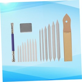 TEHAUX Blending Paper Stump for Sketching Durable Art Drawing Tools with Sandpaper for Charcoal Pastels for Beginners Artists Sketch Kit