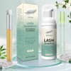 SVECKE Lash Shampoo Kit Eyelash Extension Cleanser, Eyelash Shampoo for