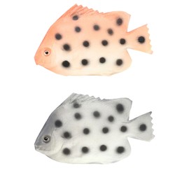 2 PCS Big Fish, Fake Fish, Realistic Plastic Fish Set, Lifelike Fake Toy Fish for Kids, Kitchen Decoration, Party Props & Educational Tool, Perfect for Home Decor, Home Garden Kitchen Toy