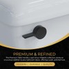 RAVINE Premium Modern Luxury Universal Toilet Handle Replacement, Majestic Collection.