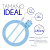 Cable Consola Savefree Rj45 a Db9 Hembra Rs232 Cisco 1.8m