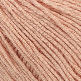 La Mia Cottony 5 Ball%100 Cotton Total 8.8 Oz. Each 1.76 Oz (50g) / 130 Yrds (120m) Super Soft, Dk Light Baby Yarn, Pinkish Orange - P17