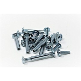 Kitchen M4 Interscrews Connector Bolts & Screws Connects Panels 28 – 36mm. 10 Pack