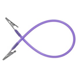 Hager 605302 Super Dental Patient Bib Clips Purple 3/Pk