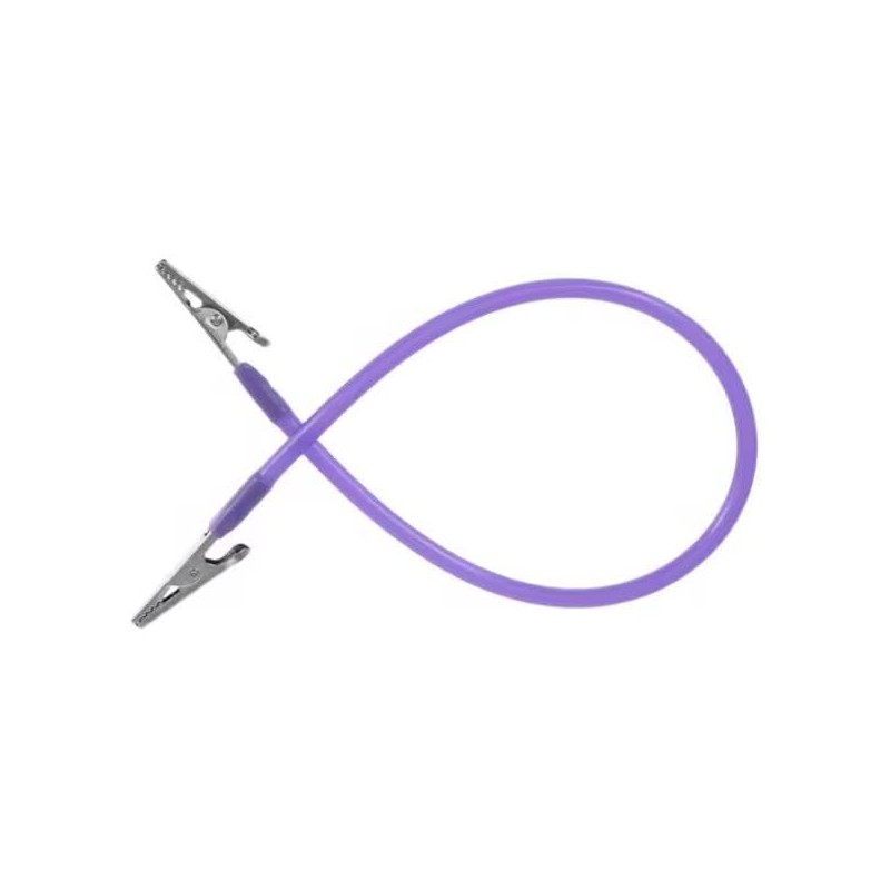 Hager 605302 Super Dental Patient Bib Clips Purple 3/Pk