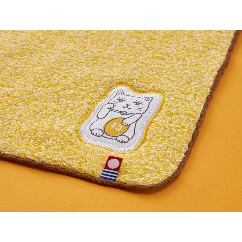 Kosugizen IMHK-80PC Mini Handkerchief, Maneki Neko (Maneki Neko), 9.8 x