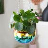 Bubblegum Stuff Disco Ball Hanging Planter Rainbow Edition - Hanging