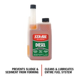STA-BIL Diesel Fuel Stabilizer And Performance Improver - Keeps Diesel Fuel Fresh For Up To 12 Months - Lubricates And Cleans The Fuel System - Treats 320 Gallons, 32 fl. oz. (22254)