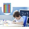 Bememo 3 Pieces Number 1-100 Charts Educational Preschool Posters Learning