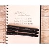 uni-ball PIN Fineliners, Black Fine Tipped Writing Pens, Water and